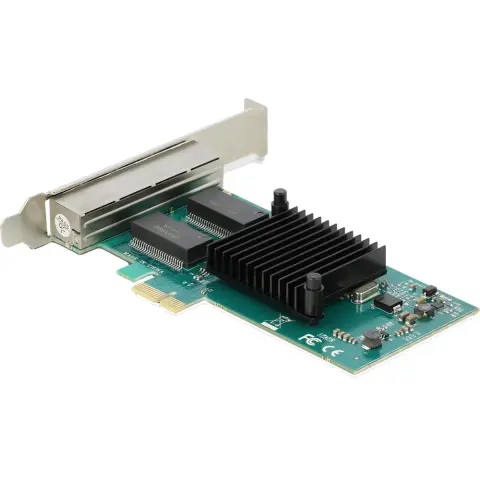 DELOCK PCI Express x1 kártya 4 x RJ45 Gigabit LAN i350 88504
