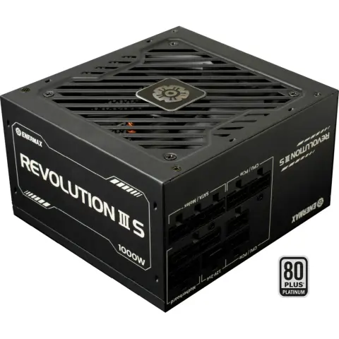 ENERMAX Revolution III S Modular 1000W 80 Plus Platinum power supply
