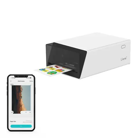 LIENE Pix Cut 2-in-1 portable photo printer D2T2 300DPI BT5.0 DHP700