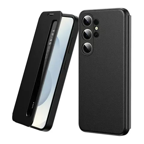 GIGAPACK Active flip case Smart View Window Samsung Galaxy S26 Ultra black GP-183107