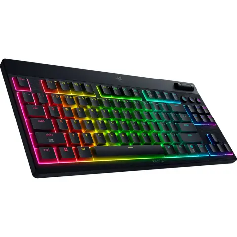 RAZER BlackWidow V4 Low-Profile TKL HyperSpeed Orange Német fekete RZ03-05450900-R3G1