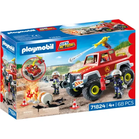 PLAYMOBIL Action Heroes Tűzoltó terepjáró 71824
