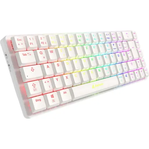 SHARKOON PureWriter W65 Kailh Red Német fehér
