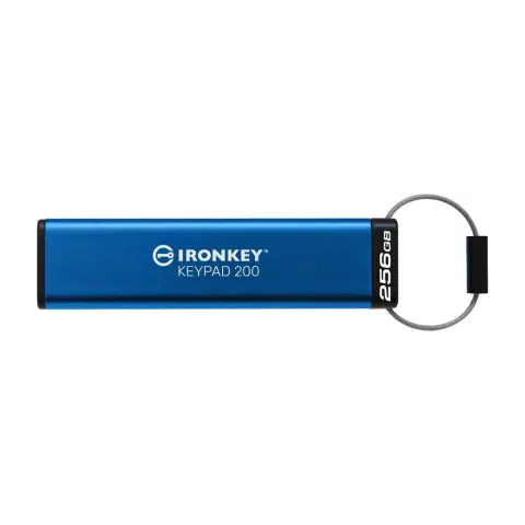 KINGSTON IronKey Keypad 200 256GB USB 3.0 Kék
