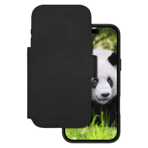 DBRAMANTE1928 Lynge flip tok Apple iPhone 17 Pro Max / iPhone 18 Pro Max fekete MagSafe LM69GTBL6627