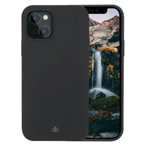 DBRAMANTE1928 Monaco back panel iPhone 13 mini black MO54NIBL1392