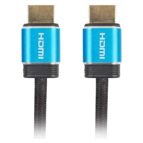 LANBERG HDMI 2.0 Összekötő Fekete 1m CA-HDMI-P20CU-0010-BK