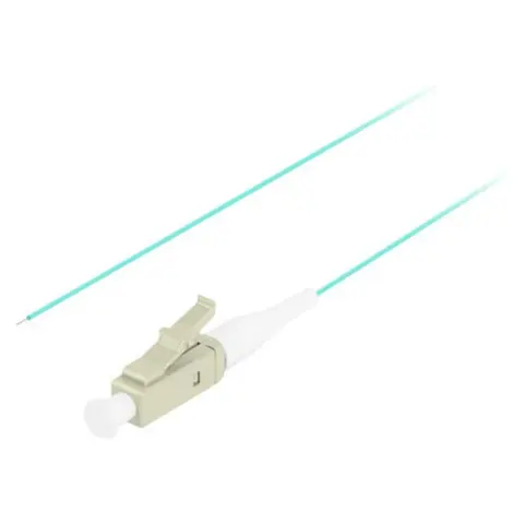 LANBERG Fiber Optic LC/UPC Pigtail Multimode OM3 Türkiz 2m