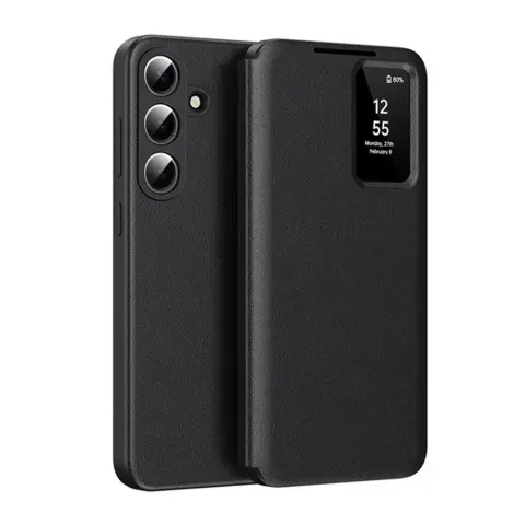 GIGAPACK Aktív flip tok Smart View Cover Samsung Galaxy S26 fekete GP-181824