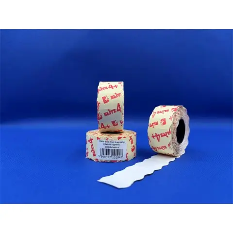 BLITZ Árazószalag reinforced 26x16 mm white IS2616EF