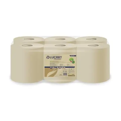 LUCART EcoNatural 500 CF Roll hand towel 2-ply Havana brown UBC120