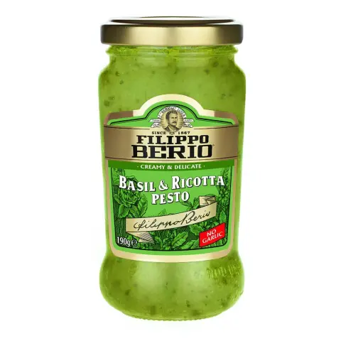 FILIPPO BERIO Pesto with basil and ricotta 190g 101477