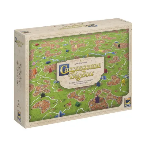 HANS IM GLÜCK Carcassonne 3.0 Big Box board game GERMAN-language 1127