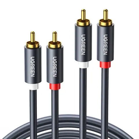 UGREEN RCA Összekötő Fekete 1.5m 10517