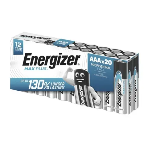 ENERGIZER Max Plus mikro ceruza elem (AAA) 20db E301322906
