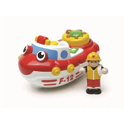 WOW TOYS City Action Tűzoltóhajó Felix WW 01017