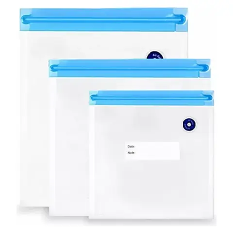 HUSLOG Vacuum bag set 15 pcs Blue HUS1013
