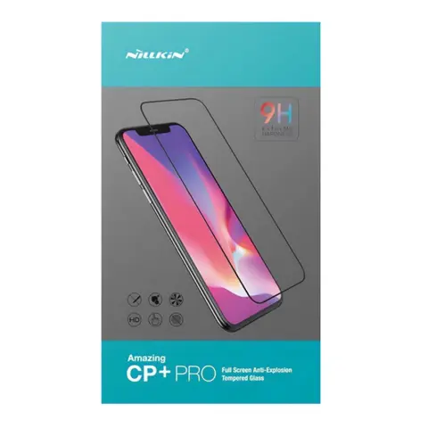 NILLKIN Tempered Glass 2.5D CP+ PRO kijelzővédő Samsung Galaxy A37 5G készülékhez fekete GP-183977
