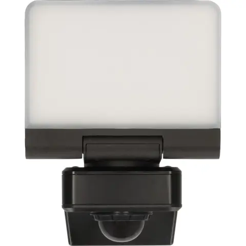 BRENNENSTUHL WiFi LED outdoor floodlight with motion sensor black 1179050020