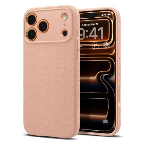 SPIGEN Liquid Air back cover iPhone 17 Pro Max / iPhone 18 Pro Max rose gold