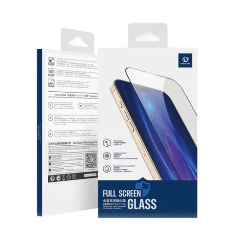 DUX DUCIS Samsung A37 5G képernyővédő üveg 2.5D 9H FEKETE GP-183396