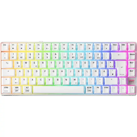 CHERRY K33 Compact FS Wireless Német fehér G8D-24030PAADE-0