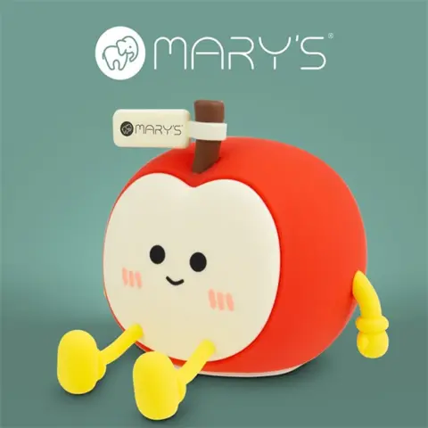 MARYS noć LED lampa alma baterija USB 0.6W 3000K crvena MW61095
