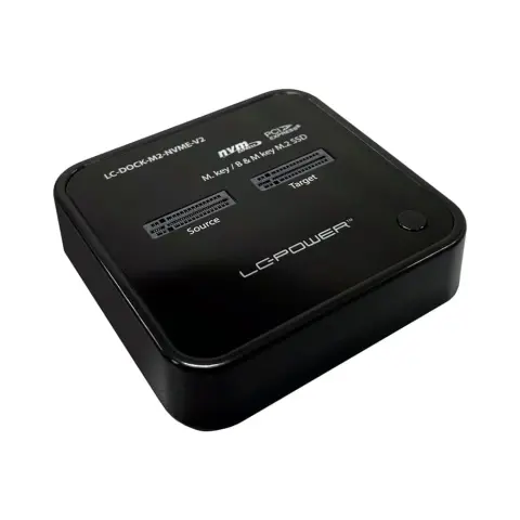 LCPOWER LC-DOCK-M2-NVME-V2 Priklopna postaja za SSD M.2 NVMe