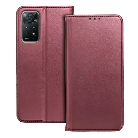 Smart Magneto side-opening case Xiaomi 15 Pro burgundy 107124