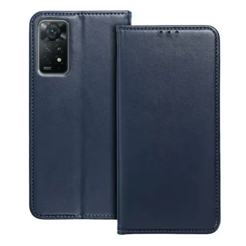Smart Magneto oldalra nyíló tok Xiaomi 15 Pro sötétkék 107121