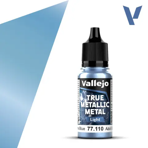 VALLEJO True Metallic Metal Light ultramarine kék akrilfesték 18ml VAL77110