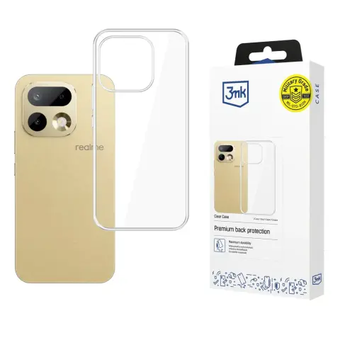 3MK Clear Case back cover for Realme 16 Pro 5G transparent
