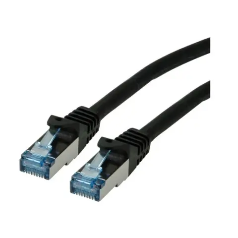 ROLINE S/FTP CAT6A Összekötő Fekete 3m 21.15.2853-50
