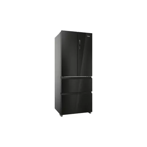 HAIER Francia ajtós hűtőszekrény HFR3718ENGB