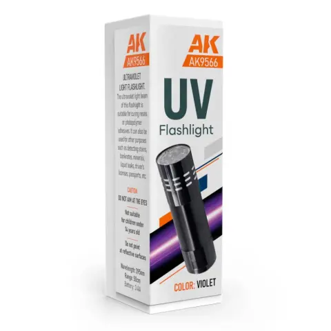 AK INTERACTIVE Ultraviolet UV zseblámpa AK9566