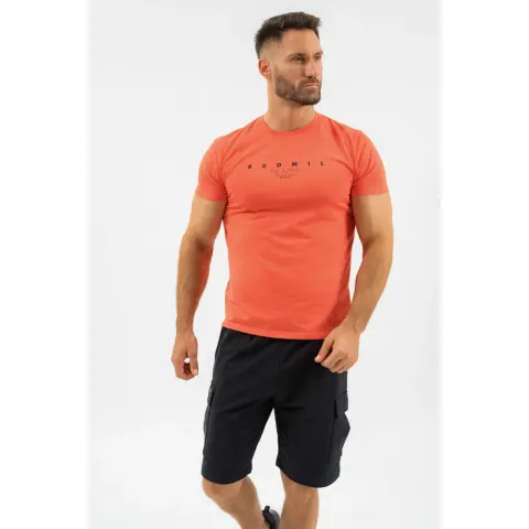 BUDMIL Oldalzsebes bermuda short Férfi S fekete