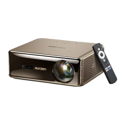 AURZEN Eazze D1 Max Full HD LCD LED projector Google TV AU-PJ-AD003U-EUBW0
