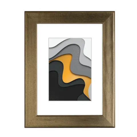HAMA Vigo Holz-Bilderrahmen 10x15 cm stahlfarben 00175858
