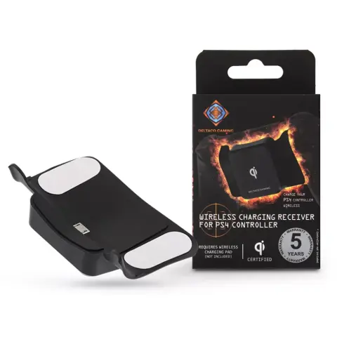 DELTACO DualShock 4 QI controller adapter
