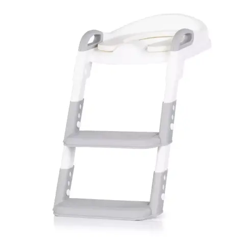 CHIPOLINO Kiddy lépcsős wc szűkítő - szürke