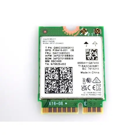 INTEL BE211.NGWG.NV WiFi 7 no vPro Wireless M.2 kártya (csak Intel platform kompatibilis 13. gen vagy újabb)