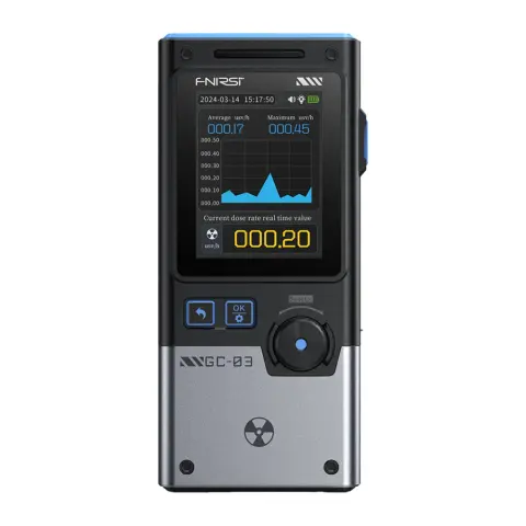 FNIRSI GC-03 BK többfunkciós ionizáló sugárzás és EMF detektor