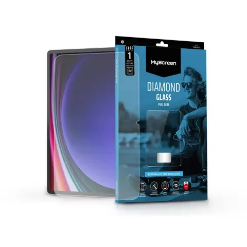MYSCREEN Diamond Glass Full Glue - Samsung Galaxy Tab S9/S9 FE/A9+/S10 FE/A11+ 11" üvegfólia MS262965