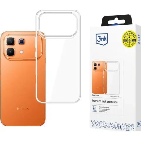 3MK Clear Case tok Infinix Note 60 Pro átlátszó
