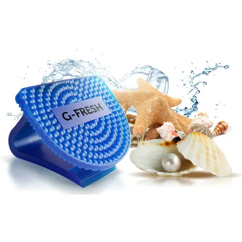 GREENCLEAN Tengeri pézsma illatosító párna CLIP akasztóval EVA újrahasznosítható G-FRESH-MARINE