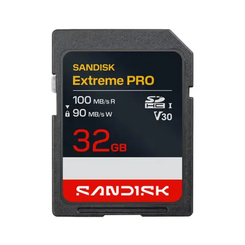 SANDISK Extreme PRO 32GB SDHC 100 MB/s SDSDXXO-032G-GSCIN