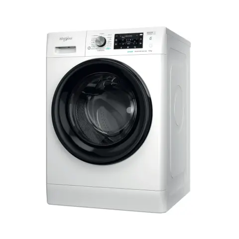 WHIRLPOOL WAM 864BB HU Mosógép keskeny elöltöltős gőz funkcióval fekete