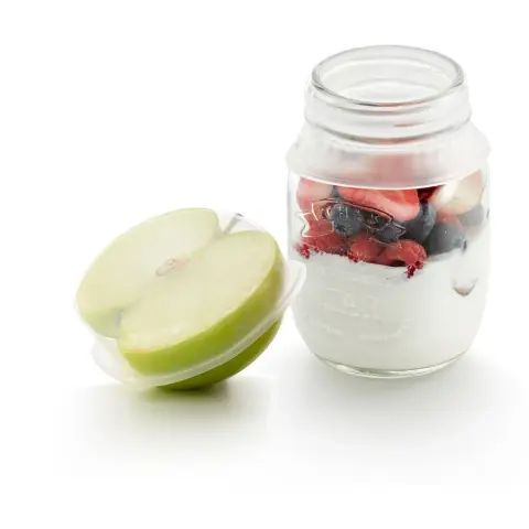 LÉKUÉ LK888069 Stretchable stretch lid set 2 pcs transparent 85mm