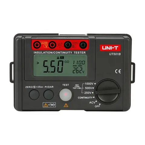 UNI-T UT501B Szigetelési ellenállás mérő