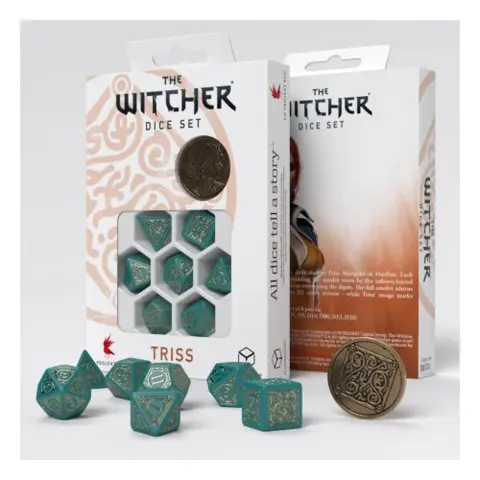 Q WORKSHOP Witcher Triss – The Beautiful Healer dobókocka készlet DNDDICE224